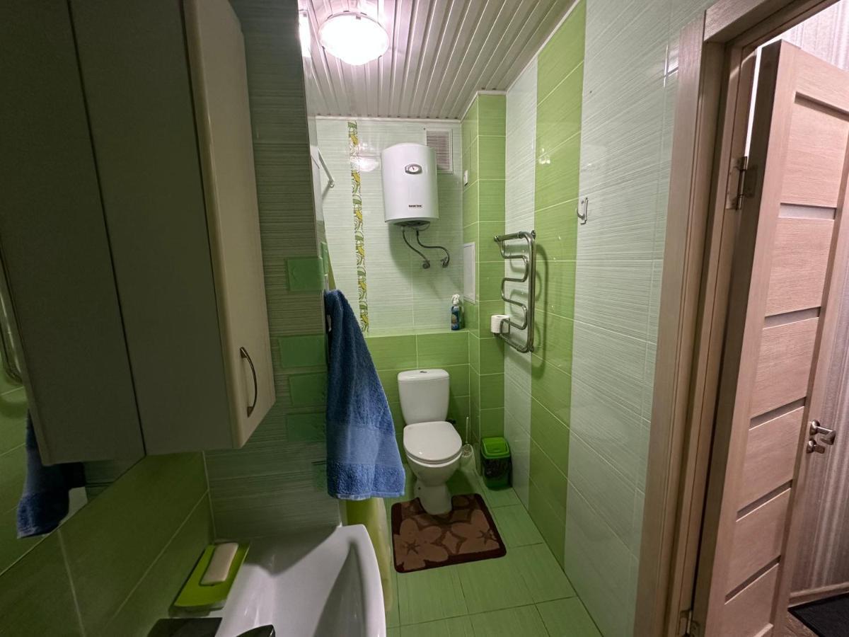 One-Room Apartment Opposite Almaty Airport Turksib Exteriör bild